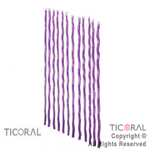 VELA 2326 IRREGULAR 15CM VIOLETA x 12